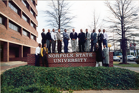 Iota Xi chapter installed at Norfolk State University